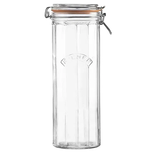 Kilner Facetted Clip Top Jar 2.2 Litre