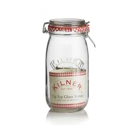 Kilner Clip Top Jar Round 1.5 Litre