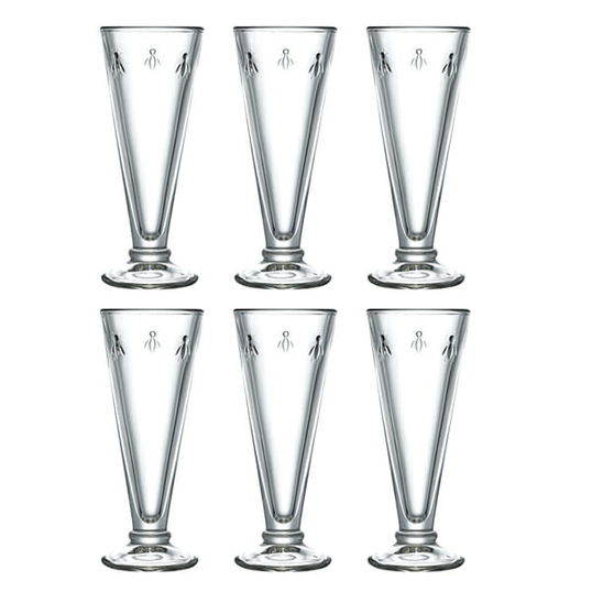 La Rochere Bee Champagne Flute 150ml Set Of 6