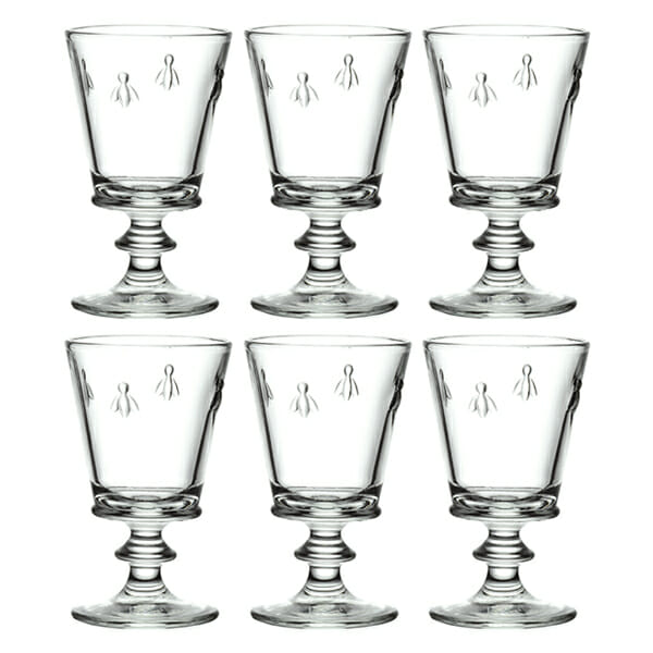 La Rochere Bee Stemmed Glass 240ml Set Of 6