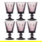 La Rochere Bee Wine Purple 240Ml Set Of 6