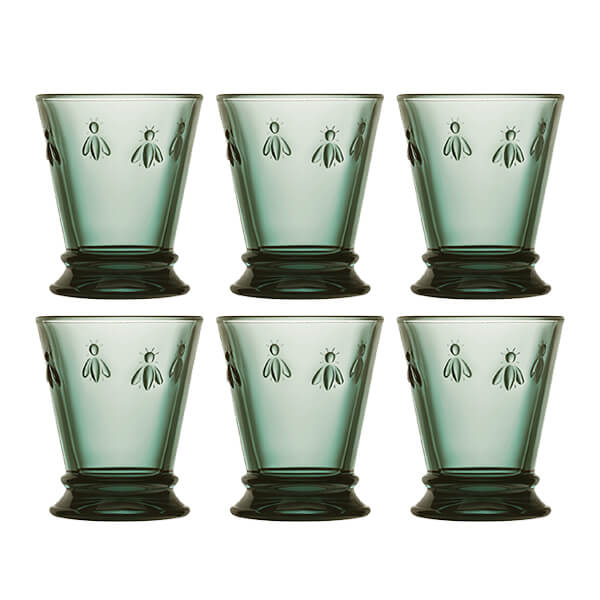 La Rochere Bee Tumbler Provence Green 270Ml Set Of 6