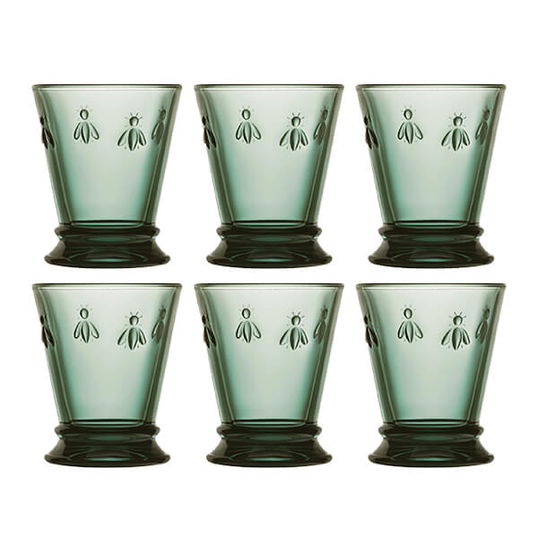 La Rochere Bee Tumbler Provence Green 270Ml Set Of 6