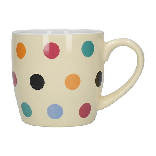 London Pottery Globe Mug Ivory Multispot