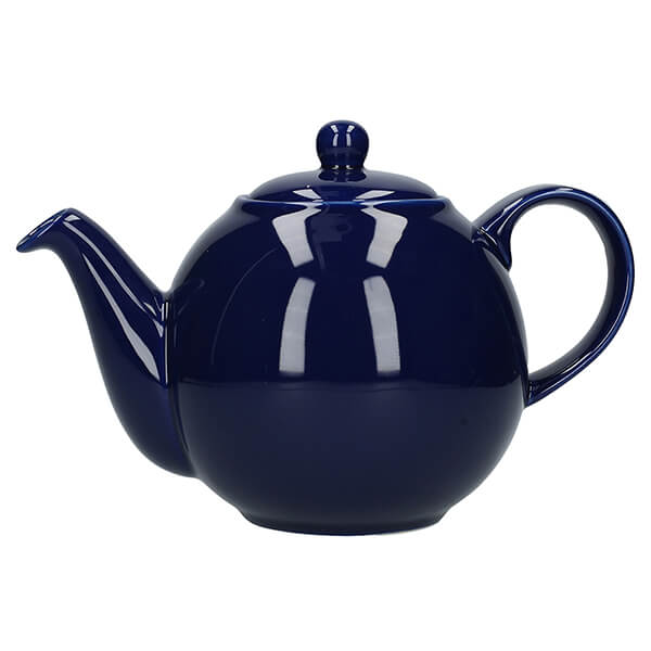 London Pottery Globe 6 Cup Teapot Cobalt Blue