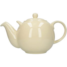 London Pottery Globe 10 Cup Teapot Ivory