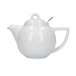 London Pottery Geo Filter 2 Cup Teapot White