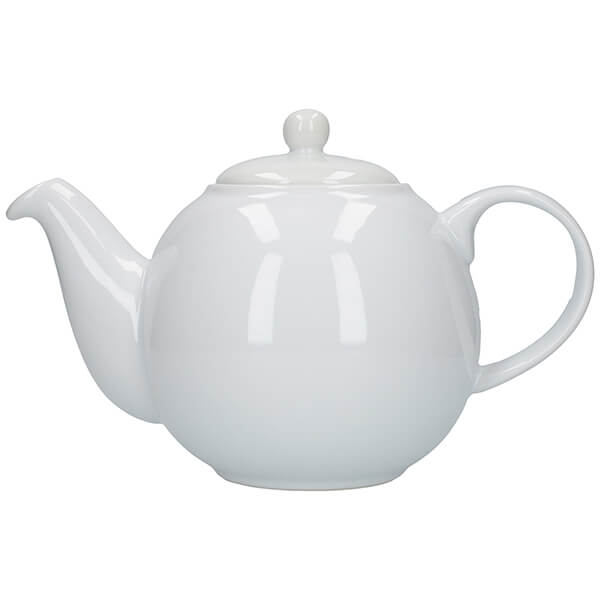 London Pottery Globe 6 Cup Teapot White