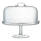 LSA Serve Cake stand & Dome Dia: 34.5 / 32cm