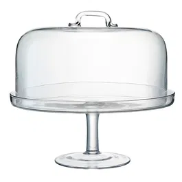 LSA Serve Cake stand & Dome Dia: 34.5 / 32cm