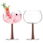 LSA Gin Balloon Glass 420ml Copper Set Of 2