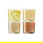 LSA Gems Tumbler 310ml Assorted Amber Set Of 4
