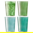LSA Gems Tumbler 560ml Assorted Jade Set Of 4