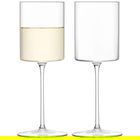 LSA Otis White Wine Glass 240ml Clear Set of Two