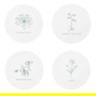 Mary Berry English Garden Set Of 4 Coasters Flowers