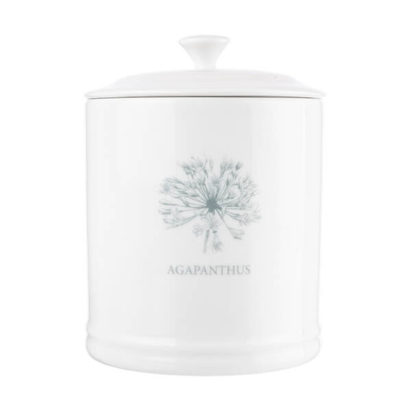 Mary Berry English Garden Sugar Canister Agapanthus