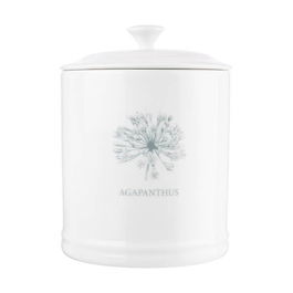 Mary Berry English Garden Sugar Canister Agapanthus