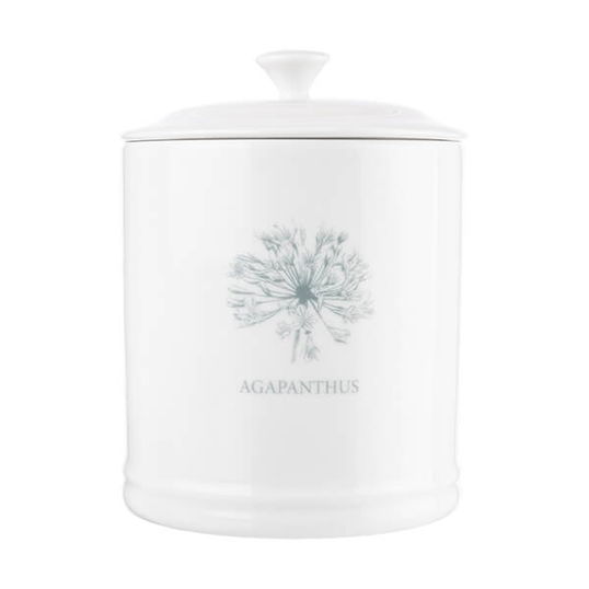 Mary Berry English Garden Sugar Canister Agapanthus