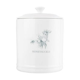Mary Berry English Garden Tea Canister Honeysuckle