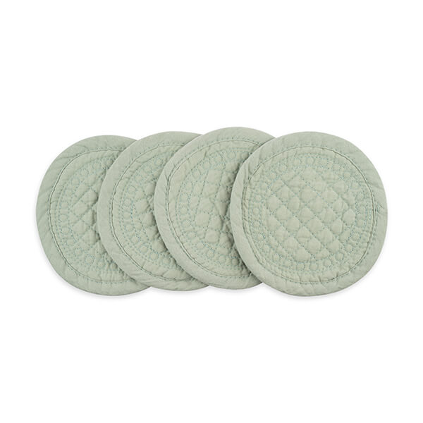 Mary Berry Signature Cotton Coaster Pistachio Pack Of 4