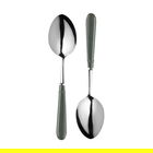Mary Berry Set Of 2 Serving Spoons Sea Green