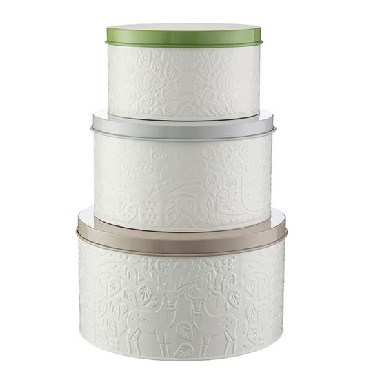 Mason Cash In The Forest Set of 3 Cake Tins