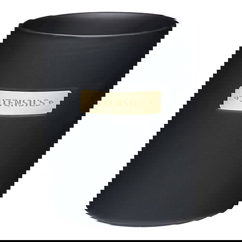 Master Class Black Stoneware Utensil Holder