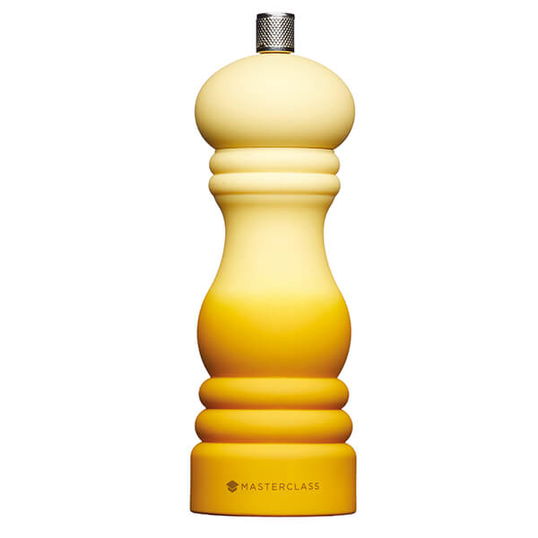 MasterClass Mustard Ombré 17cm Salt or Pepper Mill
