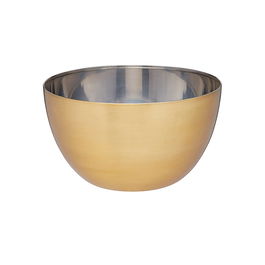 MasterClass Brass Finish Mixing Bowl Medium 21cm