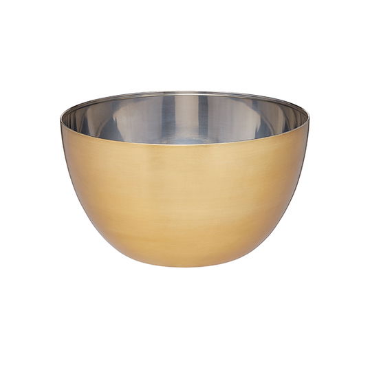 MasterClass Brass Finish Mixing Bowl Medium 21cm