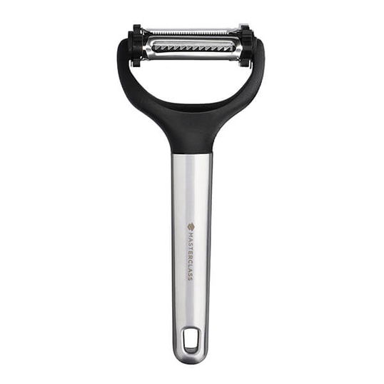 MasterClass Stainless Steel Three-In-One Peeler
