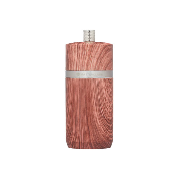 MasterClass Mahogany Finish Salt or Pepper Mill 12cm