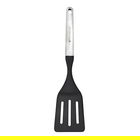 MasterClass Soft Grip Stainless Steel Slotted Turner Grey