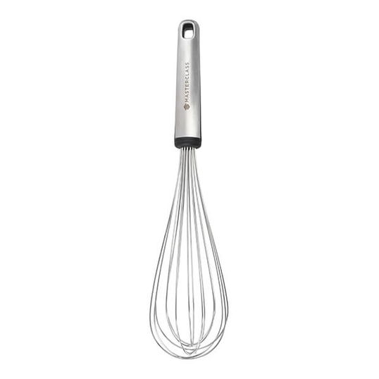 MasterClass Soft Grip Stainless Steel Whisk Grey