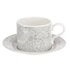 Morris & Co Strawberry Thief 10oz Tea Cup and Saucer