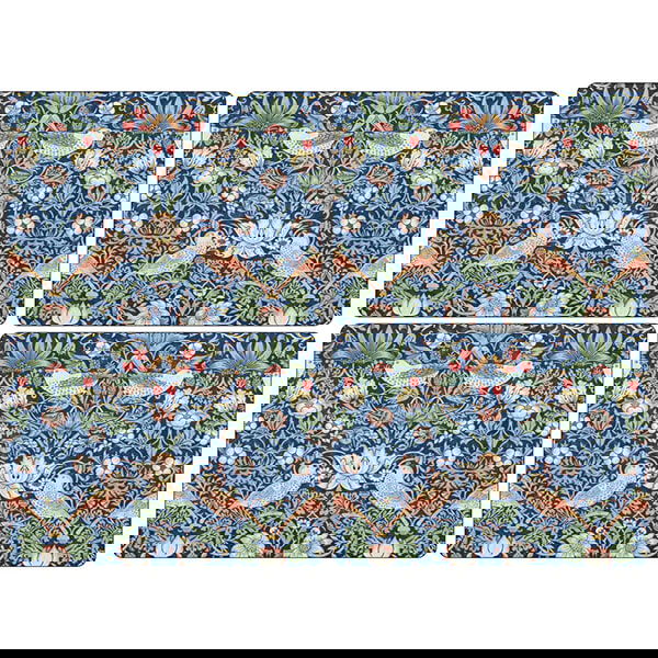 Morris & Co Strawberry Thief Blue Placemats Set of 4