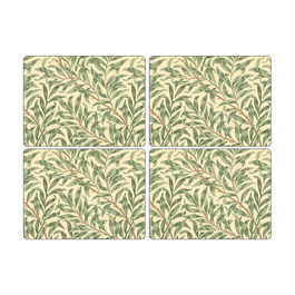 Morris & Co Willow Bough Green Placemats Set of 4