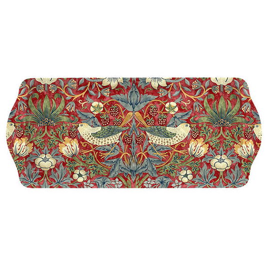 Morris & Co Strawberry Thief Red Sandwich Tray