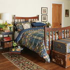 Morris & Co Strawberry Thief Duvet Cover Super King Size Indigo