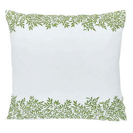 Morris & Co Lemon Tree/Willow Bough Square Pillowcase Leaf Green