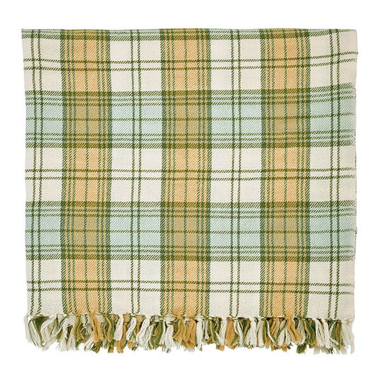 Morris & Co Lemon Tree/Willow Bough 130x170cm Throw Leaf Green