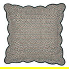Morris & Co Brophy Embroidery Sham Pillowcase Green