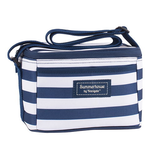 Navigate Coast Personal Cool Bag Navy And White