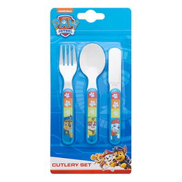Paw Patrol Rescue 3 Piece Metal Cutlery Set