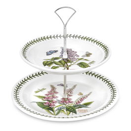 Portmeirion Botanic Garden 2 Tier Cake Stand
