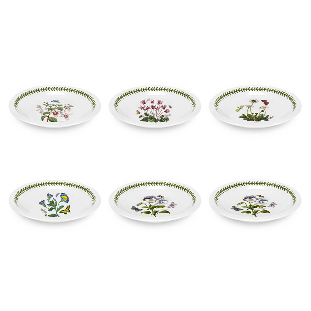 Portmeirion Botanic Garden Low Bowl Set of 6