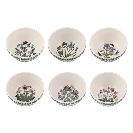 Portmeirion Botanic Garden 12.5cm Stacking Bowl Set of 6