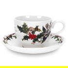 Portmeirion The Holly & The Ivy Tea Cup & Saucer