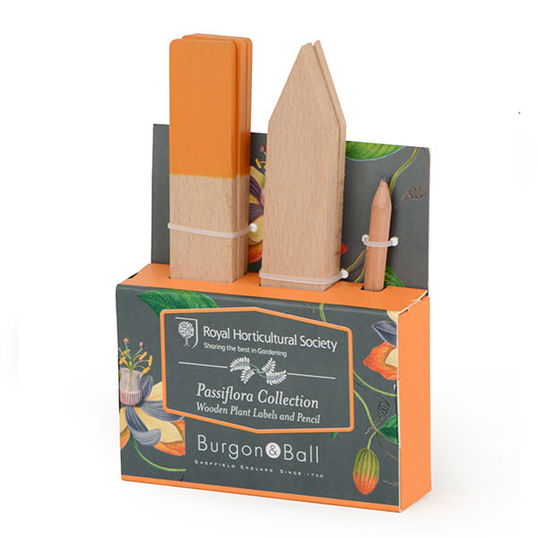 RHS Passiflora Wooden Plant Labels