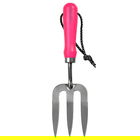 RHS Florabrite Fluorescent Hand Fork - Pink